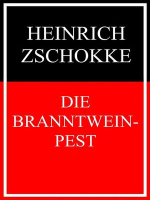 cover image of Die Branntweinpest